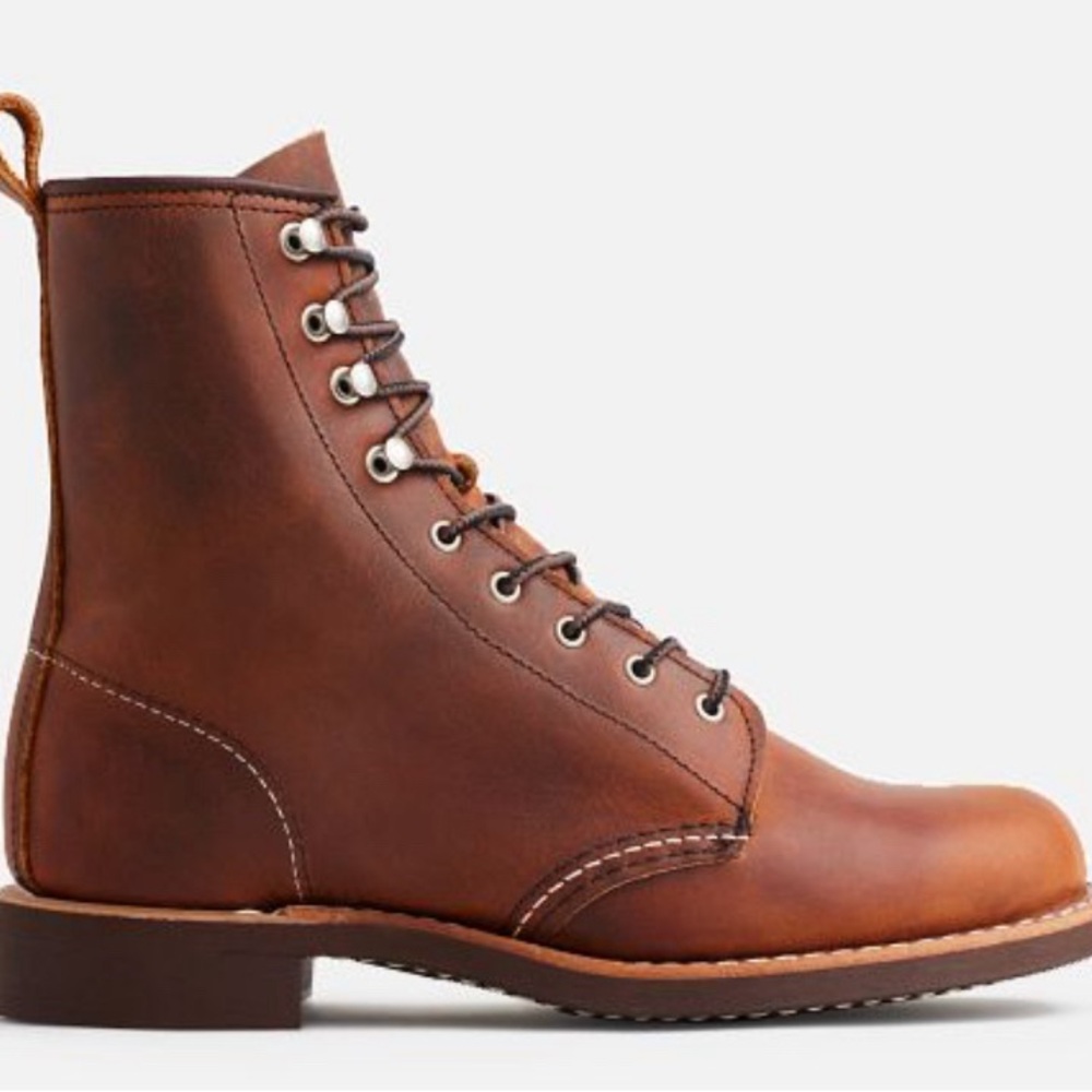 Red Wing Shoes Brown Lace Up Boots - Picture 2 of 11